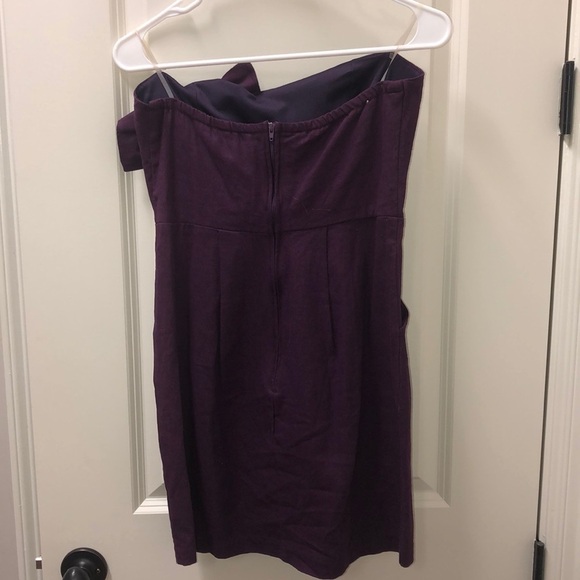 2/$15 Rue 21- Plum Dress w/ Bow - NWT - Picture 4 of 5